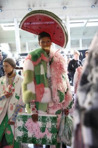 Backstage at Thom Browne RTW Spring 2019