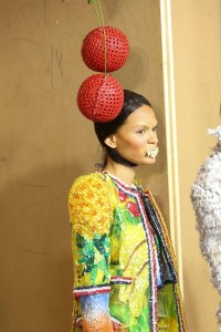 Backstage at Thom Browne RTW Spring 2019