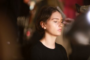 Backstage at Tibi RTW Spring 2019