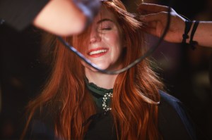 Backstage at Tibi RTW Spring 2019