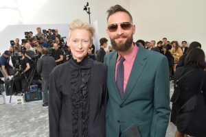 Tilda Swinton and her husband Sandro Kopp