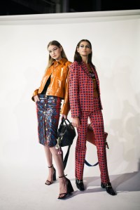 Backstage at Versace RTW Spring 2019