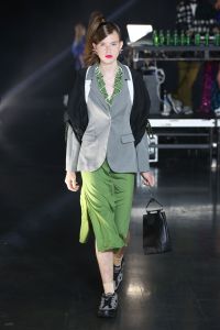 Model on the catwalk
VFiles show, Runway, Spring Summer 2019, New York Fashion Week, USA - 05 Sep 2018