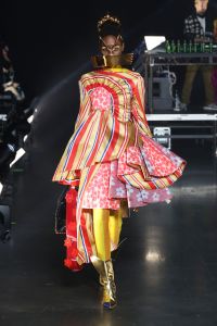 Model on the catwalk
VFiles show, Runway, Spring Summer 2019, New York Fashion Week, USA - 05 Sep 2018