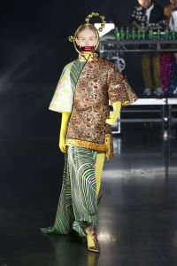Model on the catwalk
VFiles show, Runway, Spring Summer 2019, New York Fashion Week, USA - 05 Sep 2018