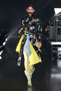 Model on the catwalk
VFiles show, Runway, Spring Summer 2019, New York Fashion Week, USA - 05 Sep 2018