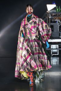 Model on the catwalk
VFiles show, Runway, Spring Summer 2019, New York Fashion Week, USA - 05 Sep 2018