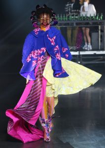 Model on the catwalk
VFiles show, Runway, Spring Summer 2019, New York Fashion Week, USA - 05 Sep 2018
