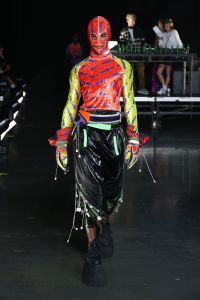 Model on the catwalkVFiles show, Runway, Spring Summer 2019, New York Fashion Week, USA - 05 Sep 2018