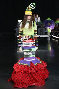 Model on the catwalk
VFiles show, Runway, Spring Summer 2019, New York Fashion Week, USA - 05 Sep 2018