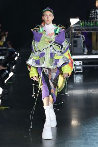 Model on the catwalk
VFiles show, Runway, Spring Summer 2019, New York Fashion Week, USA - 05 Sep 2018