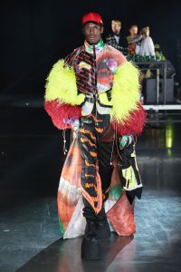 Model on the catwalk
VFiles show, Runway, Spring Summer 2019, New York Fashion Week, USA - 05 Sep 2018