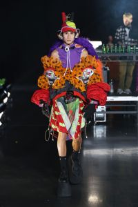 Model on the catwalk
VFiles show, Runway, Spring Summer 2019, New York Fashion Week, USA - 05 Sep 2018