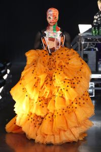 Model on the catwalk
VFiles show, Runway, Spring Summer 2019, New York Fashion Week, USA - 05 Sep 2018