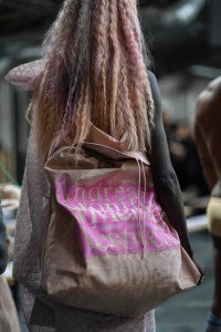 Backstage at Vivienne Westwood RTW Spring 2019