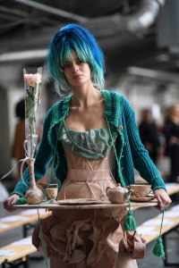 Backstage at Vivienne Westwood RTW Spring 2019