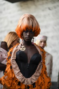 Backstage at Vivienne Westwood RTW Spring 2019