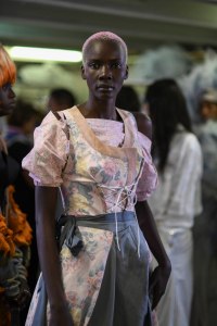 Backstage at Vivienne Westwood RTW Spring 2019