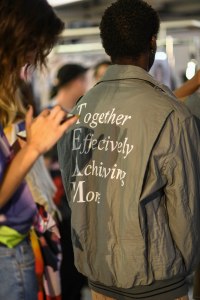 Backstage at Vivienne Westwood RTW Spring 2019
