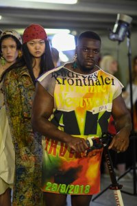 Backstage at Vivienne Westwood RTW Spring 2019