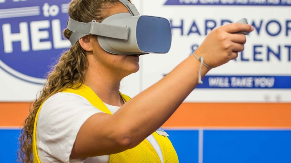 walmart oculus go employee training retail