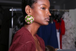 Backstage at Y/Project RTW Spring 2019