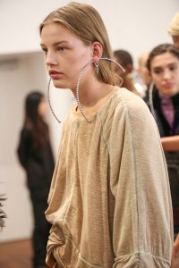 Backstage at Y/Project RTW Spring 2019