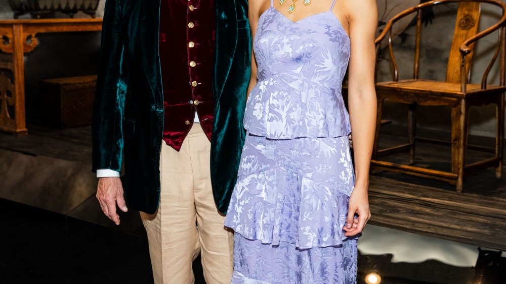 Claud Gurney and Hannah Cecil Harden attend The San Francisco Fall Art & Antiques Show Opening Nigh Preview Gala on October 10th 2018 at Festival Pavilion, Fort Mason Center for Arts & Culture in SAN FRANCISCO, CA (Photo - Drew Altizer)