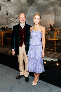 Claud Gurney and Hannah Cecil Harden attend The San Francisco Fall Art & Antiques Show Opening Nigh Preview Gala on October 10th 2018 at Festival Pavilion, Fort Mason Center for Arts & Culture in SAN FRANCISCO, CA (Photo - Drew Altizer)
