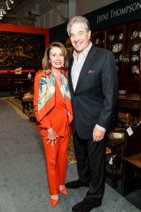 Nancy Pelosi and Paul Pelosi attend The San Francisco Fall Art & Antiques Show Opening Nigh Preview Gala on October 10th 2018 at Festival Pavilion, Fort Mason Center for Arts & Culture in SAN FRANCISCO, CA (Photo - Drew Altizer)