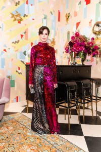 Stephanie Marver attends The San Francisco Fall Art & Antiques Show Opening Nigh Preview Gala on October 10th 2018 at Festival Pavilion, Fort Mason Center for Arts & Culture in SAN FRANCISCO, CA (Photo - Drew Altizer)
