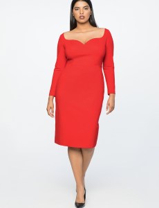 A holiday look from the Jason Wu x Eloquii capsule.