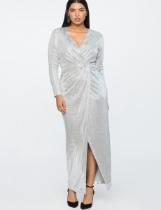 A holiday look from the Jason Wu x Eloquii capsule.