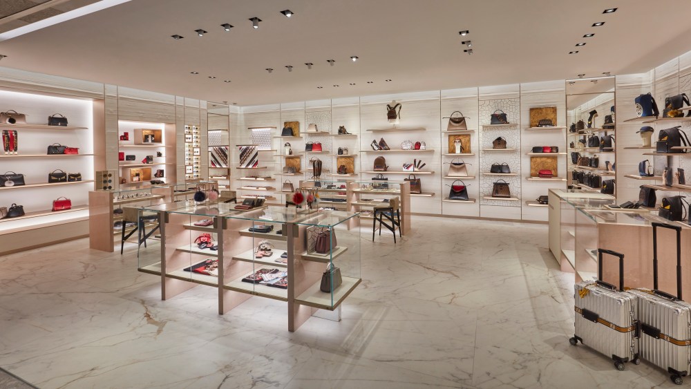 Fendi boutique at Heathrow Terminal 4