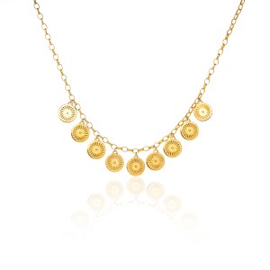 A necklace by Wylde Honey, Nicole Richie's new line for the Now With network