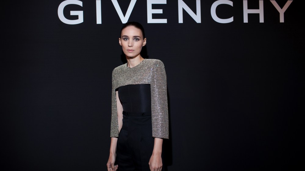 Rooney Mara at the Givenchy dinner.