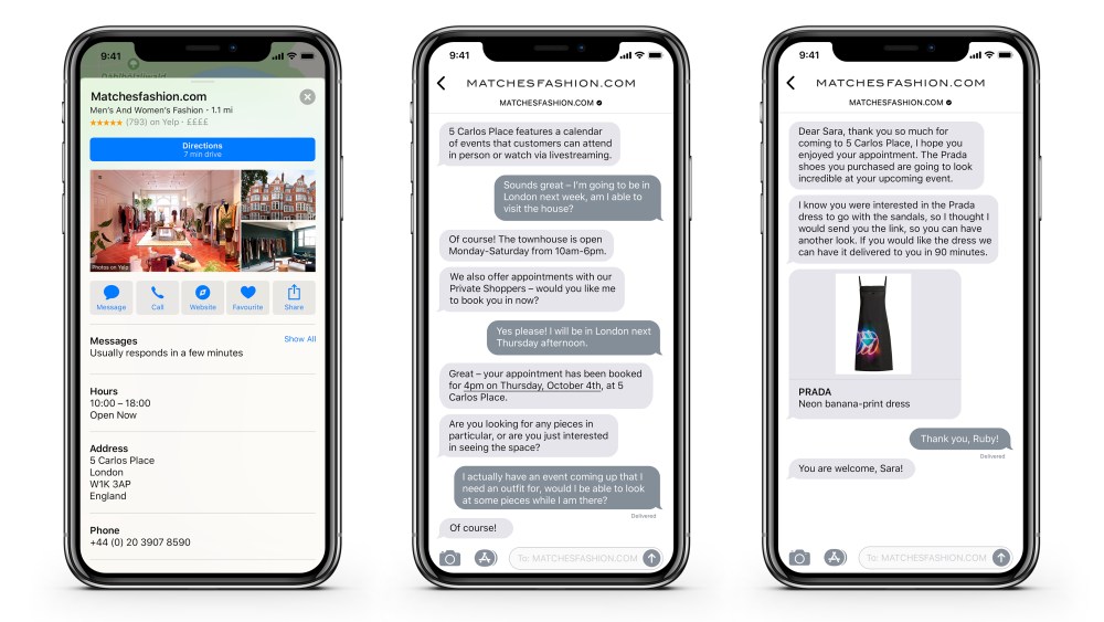 Apple Business Chat Signs 30-plus Brands