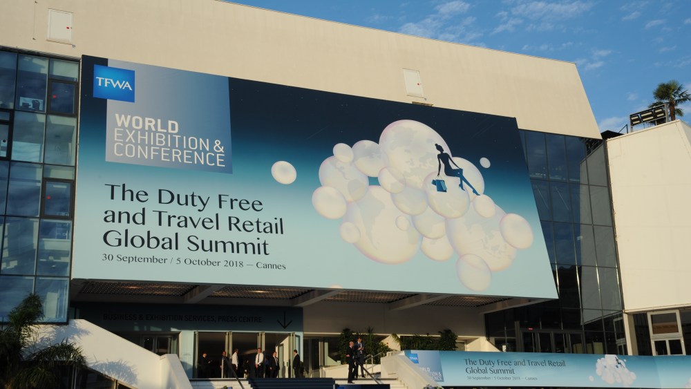 At the TFWA show in Cannes, France