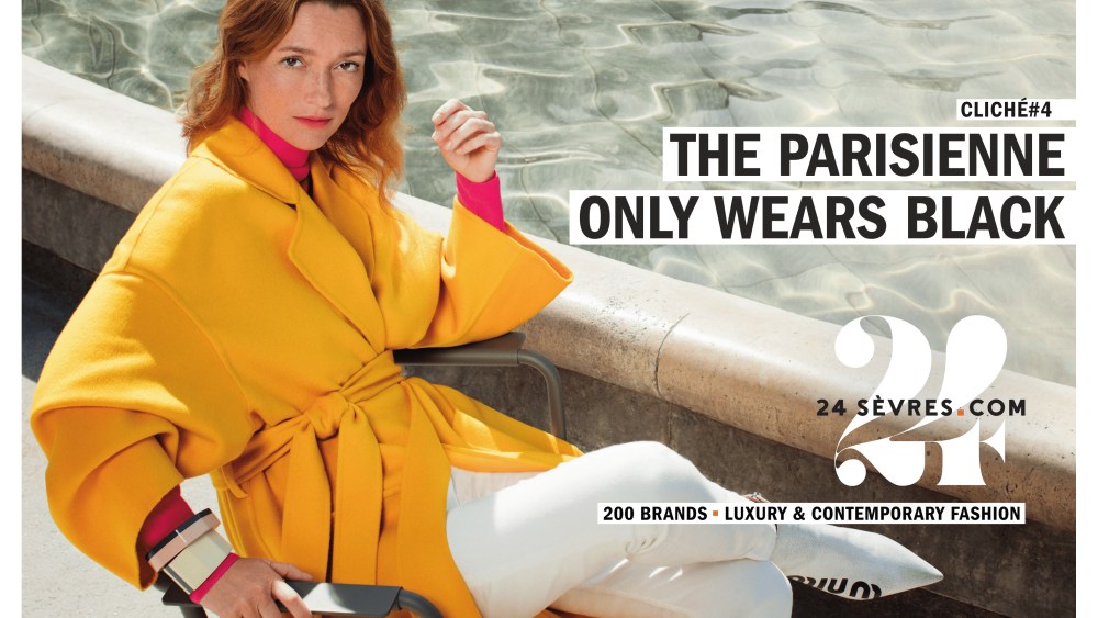 Audrey Marnay stars in the new 24 Sèvres campaign