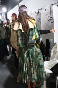 Backstage at Sacai RTW Spring 2019