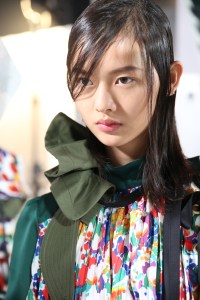 Backstage at Sacai RTW Spring 2019