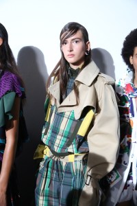Backstage at Sacai RTW Spring 2019