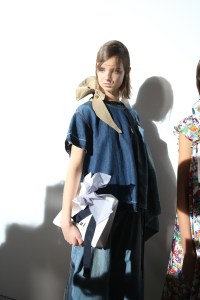 Backstage at Sacai RTW Spring 2019