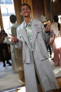 Backstage at Stella McCartney RTW Spring 2019
