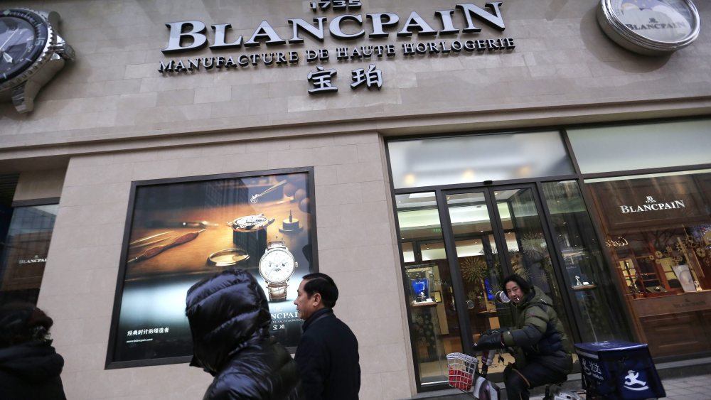 Blancpain store in Beijing