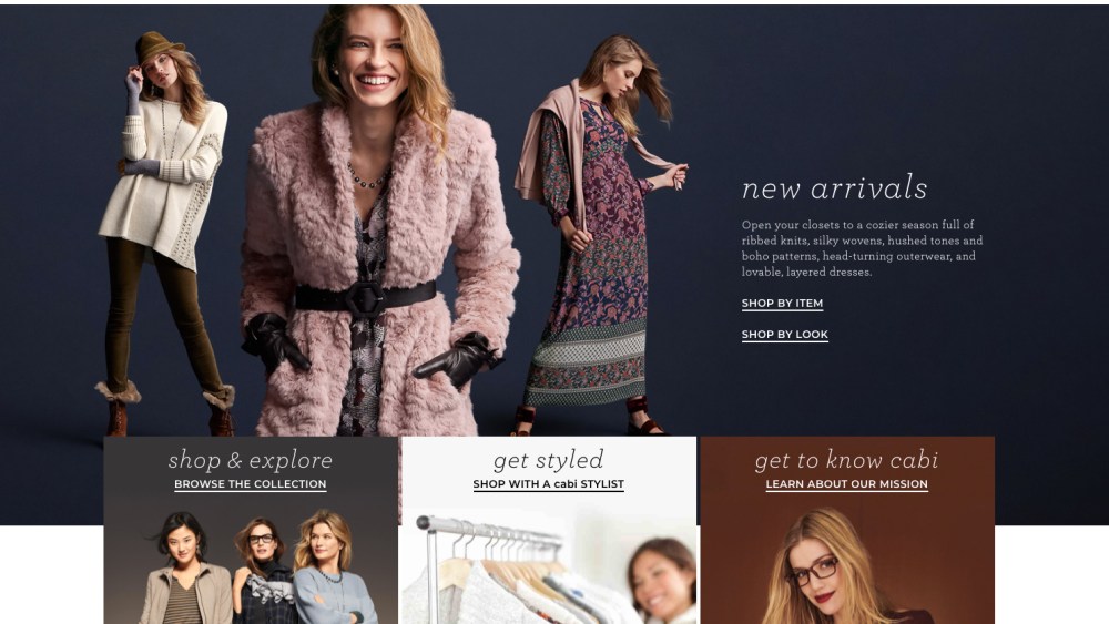 Cabi Adds E-Commerce Option For All Shoppers