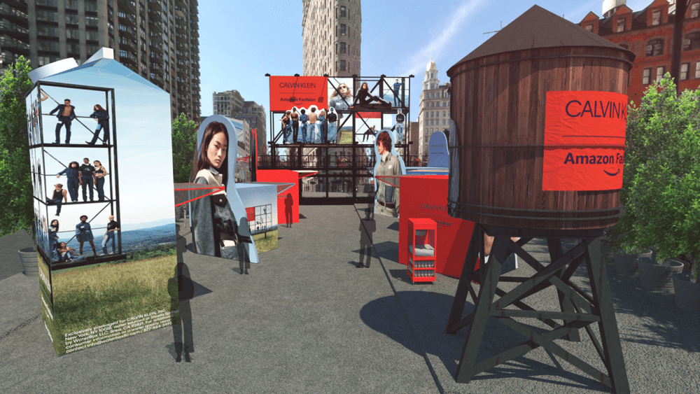 Calvin Klein Teams Up With Amazon Fashion for Immersive New York Event