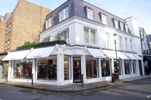 The new Chanel store in London's Brompton Cross.