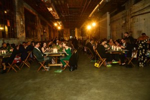 The scene at the Creative Time Gala.