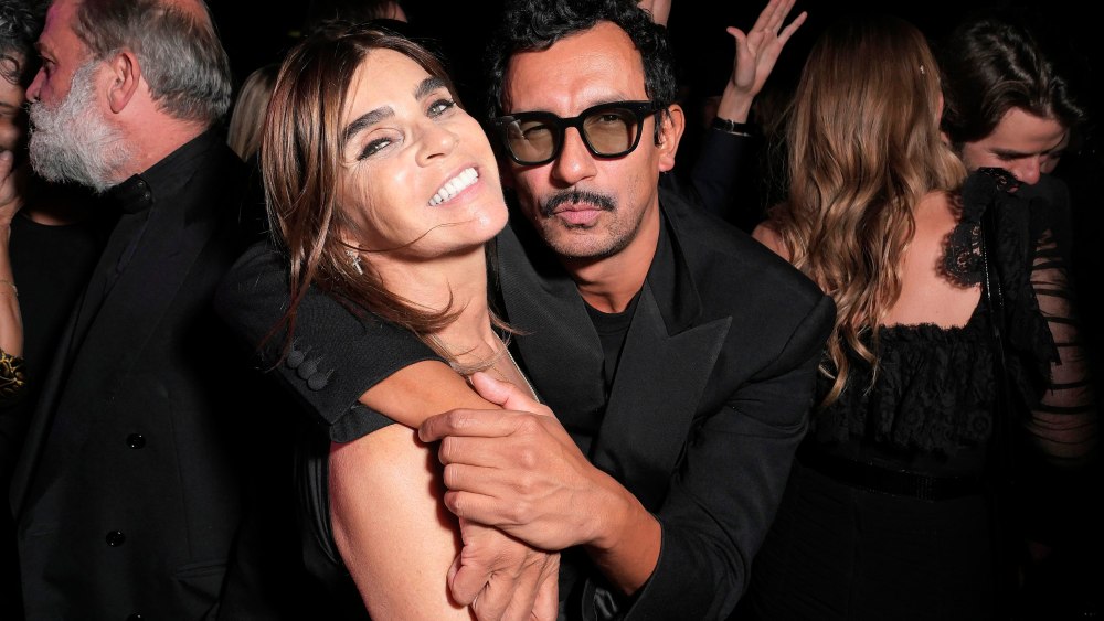 Carine Roitfeld and Haider Ackermann